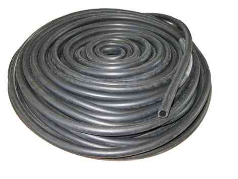 5/16" RUBBER RADIATOR OVERFLOW TUBING IMAGE.