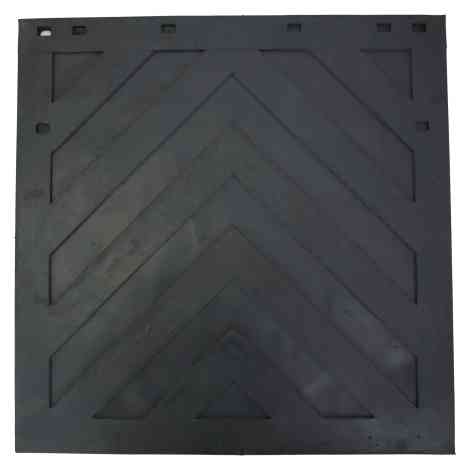 Rubber Mud Flap Chevron 24&#34;x24&#34;