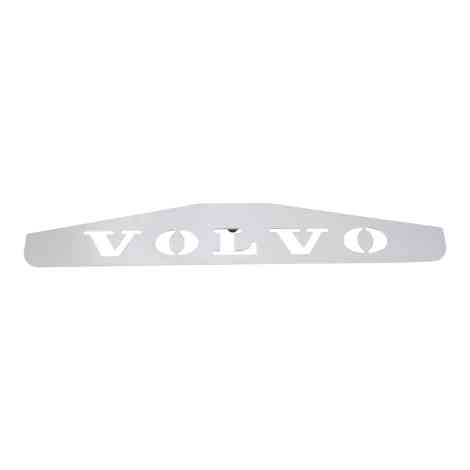 Chrome Plated Steel Bottom Mud Flap Plate with Volvo Script 24"