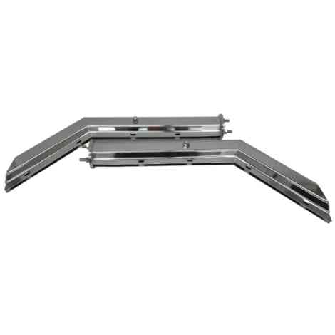 mud flap hangers chrome semi truck