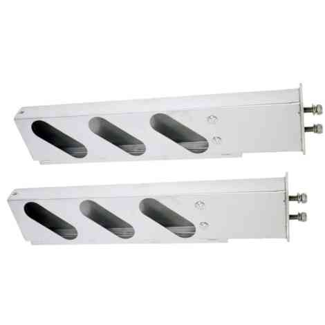 mud flap hangers light cutout semi